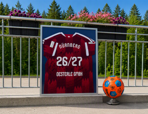 Mehr als Fußball: Ein signiertes Trikot als Zeichen der Verbundenheit